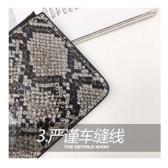 Python Card Holder/Zip Wallet for Ladies - Picture 9 of 10